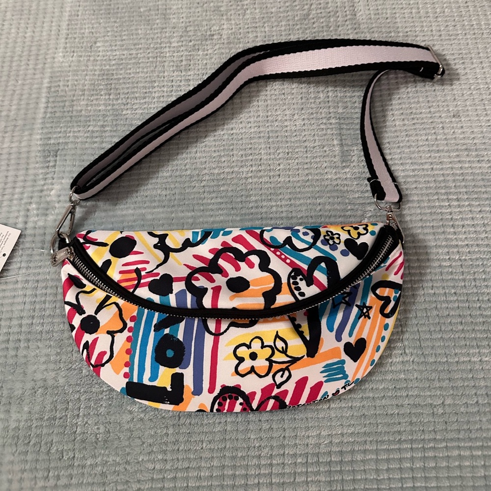 Brighton Graffiti Love Crossbody Belt Bag